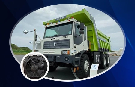 Pure electric vehicle cooling system