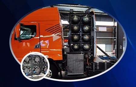 Hydrogen fuel cell cooling system