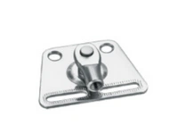 Single-slot ball stud mounting bracket