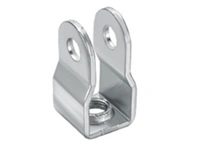Vertical clevis bracket