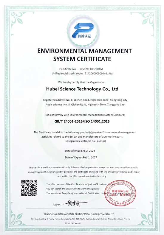 ISO 14001 Environmental Management System