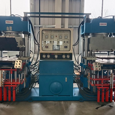 300T double station vacuum vulcanizer